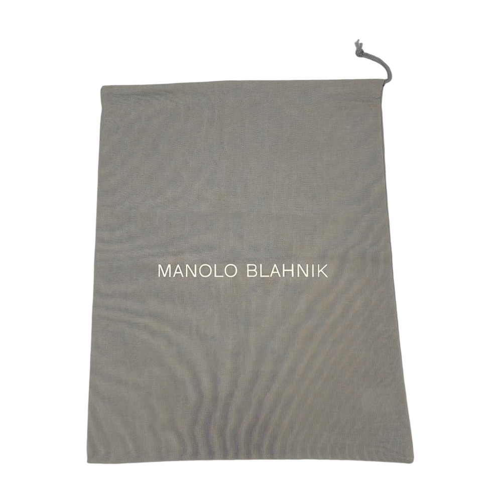 New - Manolo Blahnik Shoe Dust Bag - 10.5" W x 13" H - Qty 1